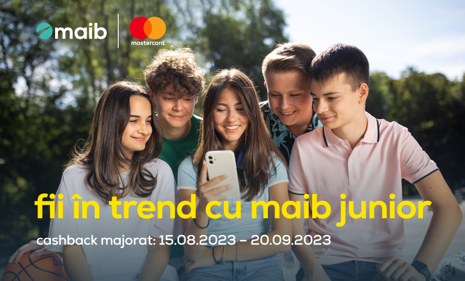 
                                        Back to friends cu maib junior și Mastercard